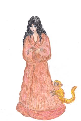 First Drawing of Mrs.Coulter