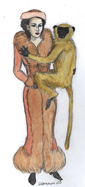 Mrs Coulter and the Golden Monkey