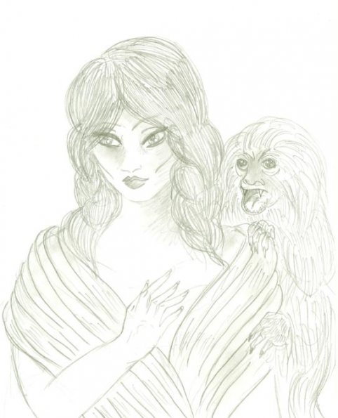 Mrs Coulter Sketch