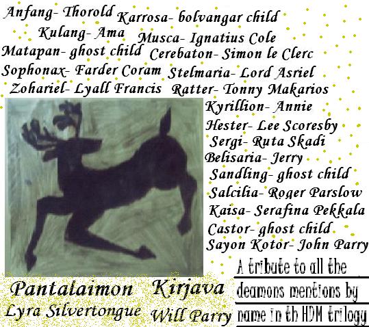 Tribute to all daemons mentioned in HDM