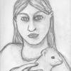 Lyra and her Daemon