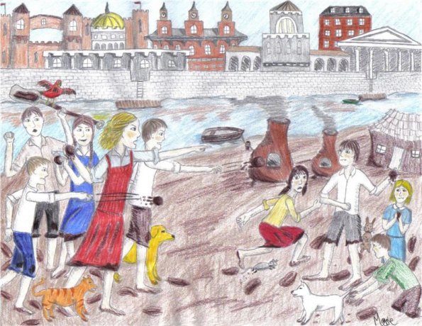 Mud Fight Coloured