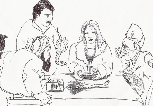 Supper at Trollesund