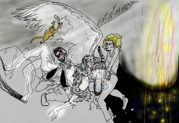 The deaths of Mrs Coulter, Lord Asriel and Metatron