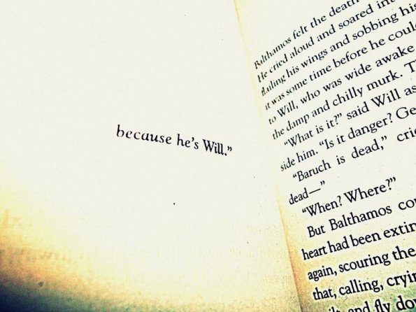 Because He's Will