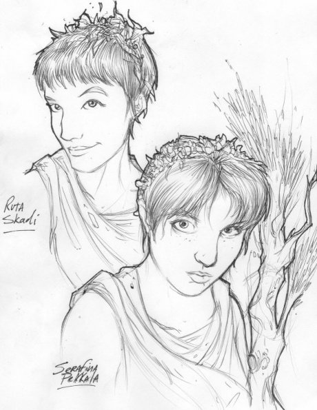 Serafina Pekkala and Ruta Skadi