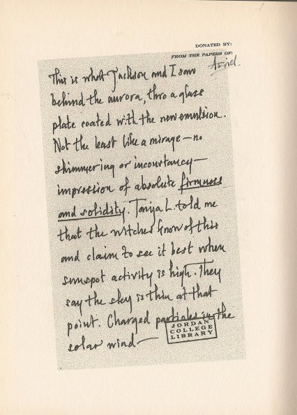 Lord Asriel notes
