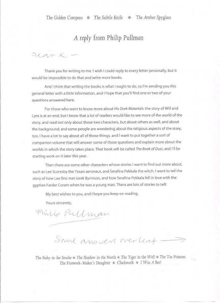 Dark Matter Society Response Front