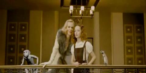 Lyra and Mrs Coulter