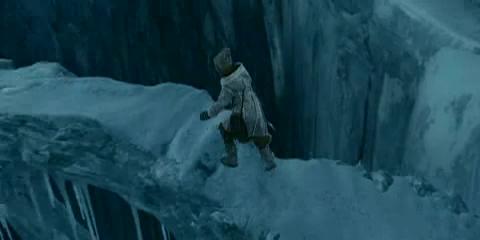 Ice bridge