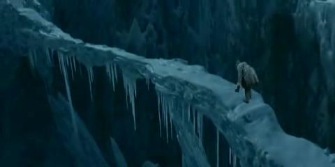 Ice bridge